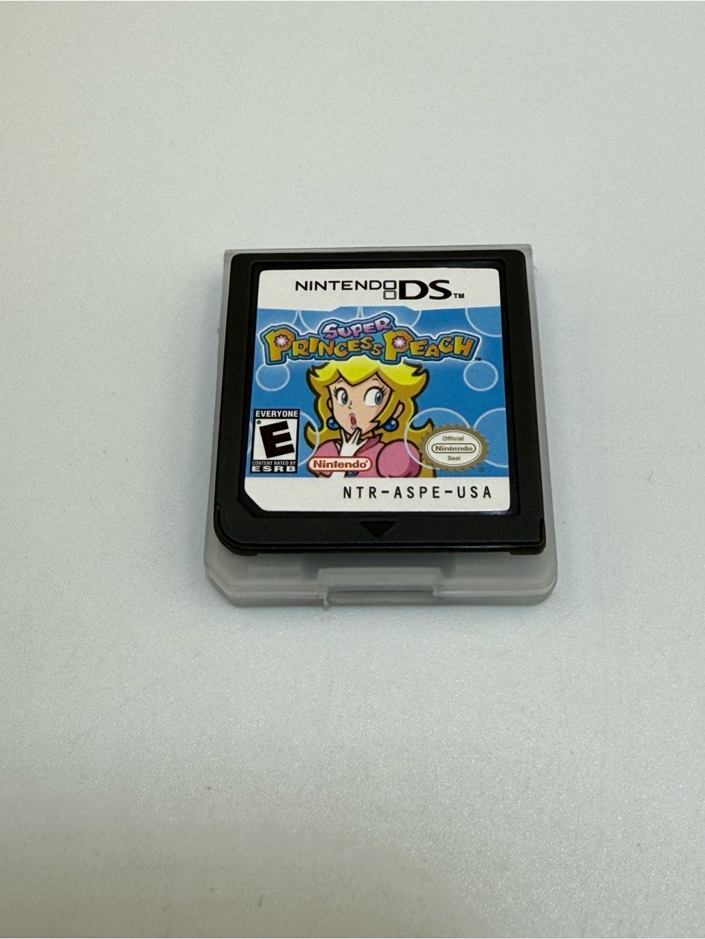 Nintendo DS Super Princess Peach Game Card - Blue, Yellow, Pink